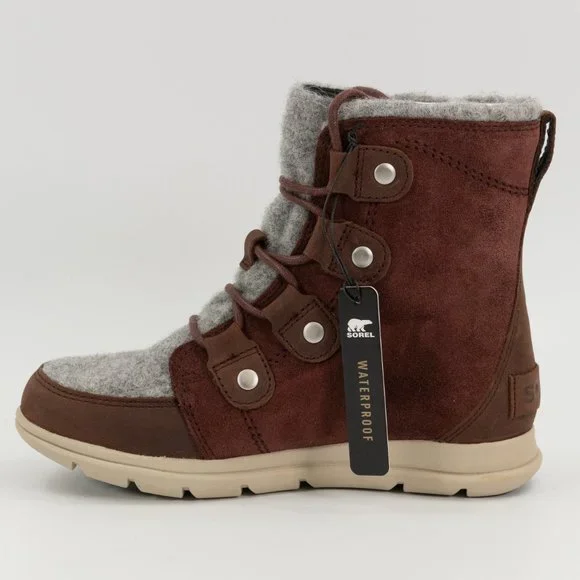 Sorel Women's Explorer Joan 'Redwood / Sequoia' NL3423-628 size 6 - Picture 3 of 10